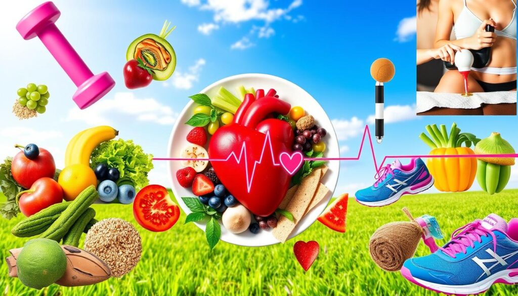 How to maintain heart health through exercise and diet