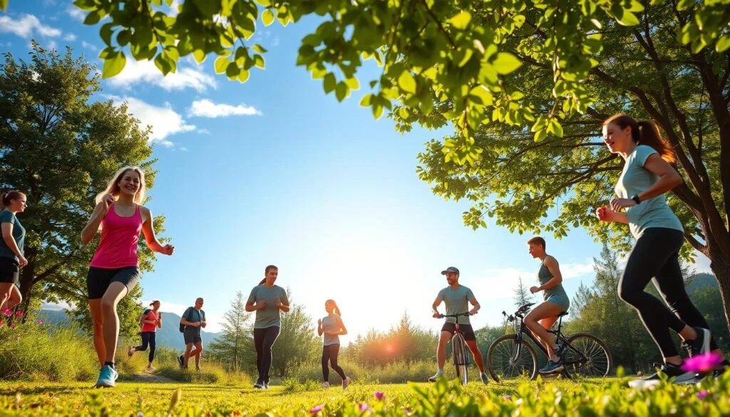 Improving mental health through regular exercise
