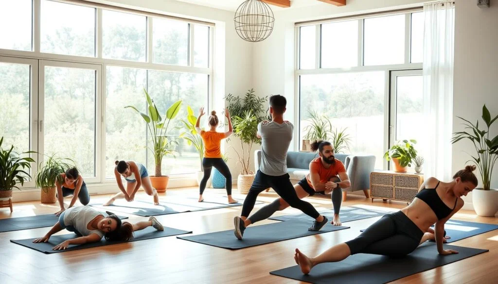 No-equipment exercises to get fit at home